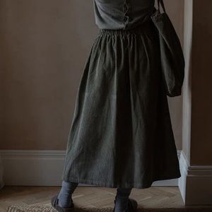 Simple Folk Women’s Corduroy Skirt -Small